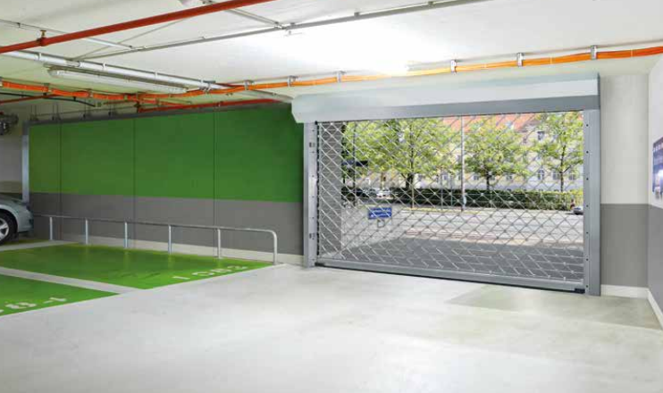 Uși tip rulou și grilaje de securitate industriale