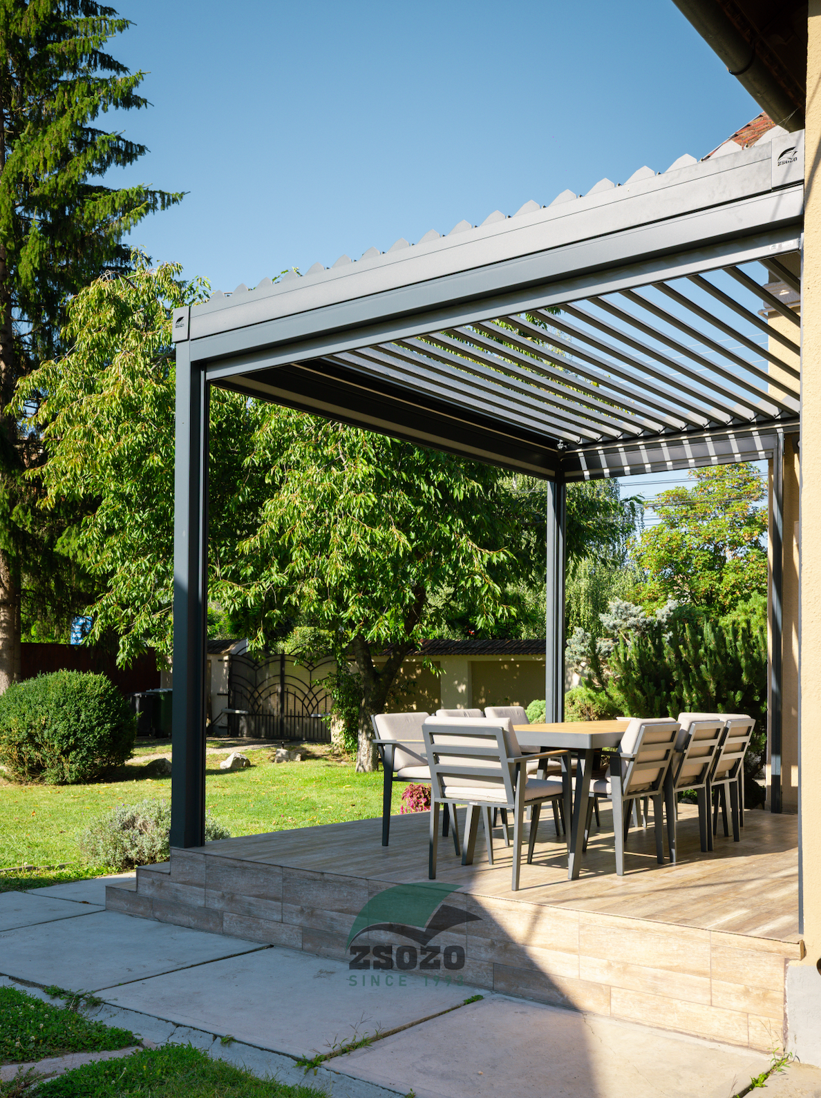 Bioklimatikus pergola